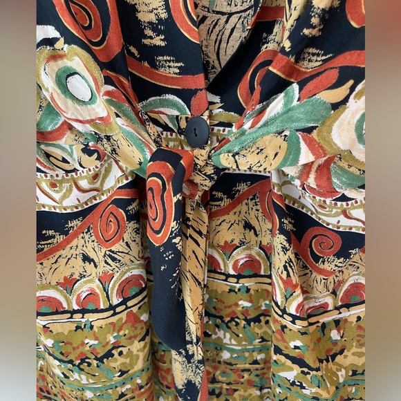 Essay by Sharon Anthony vintage blazer jacket tribal print size 8 petite Medium - Picture 4 of 4